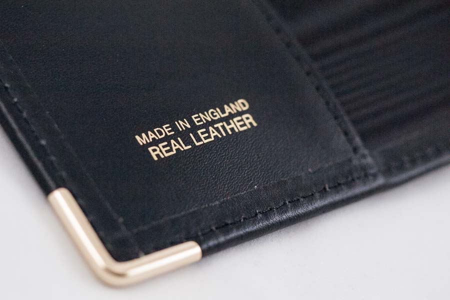 Real Leather Business Card portfolio