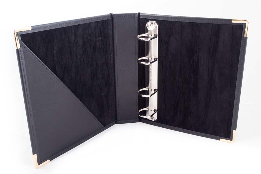 A5 Leather Ring binder