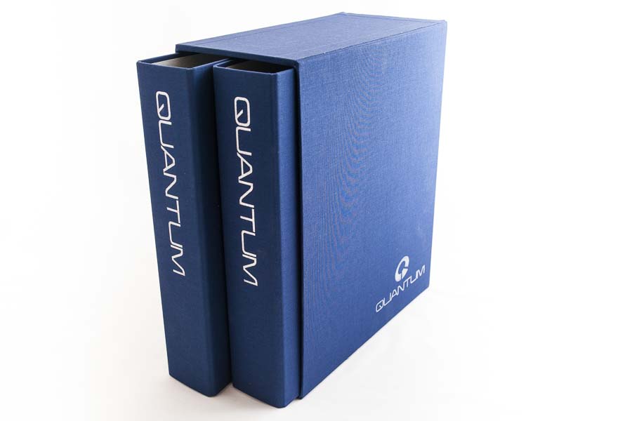 ring binders and slipcase